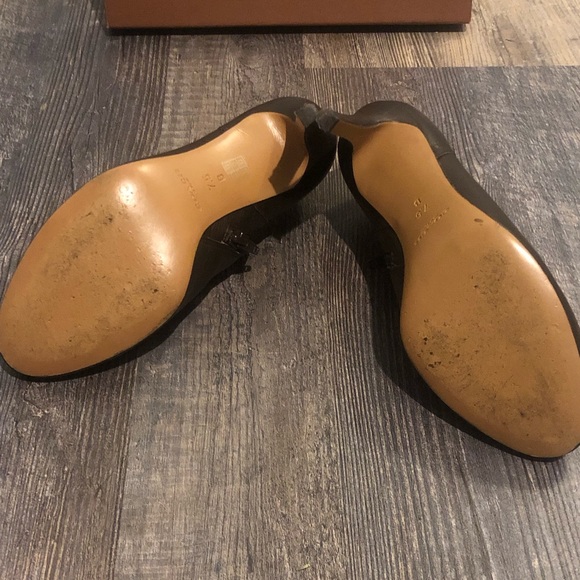 Coach heeled booties, Chestnut Brown - Picture 5 of 6